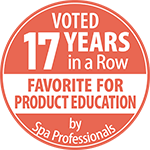 Voted favorite company for product education &mdash; 17 years in a row